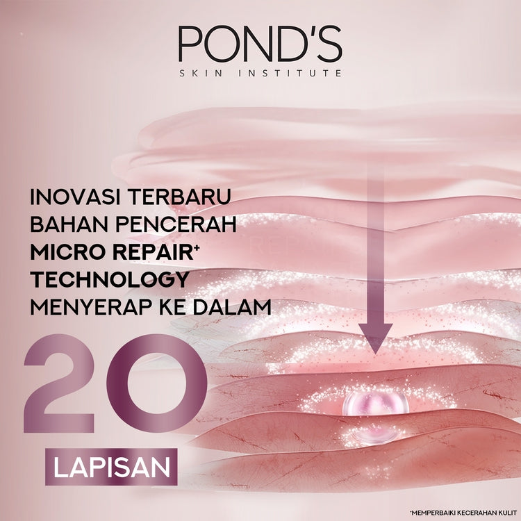 POND'S Bright Miracle Ultimate Clarity Niasorcinol Cream 40G x2
