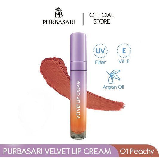 [DAPAT 2] Purbasari Velvet Lipcream + Purbasari Ultra Smooth Brow Liner