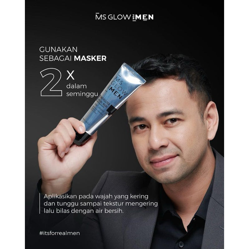 MS GLOW FOR MEN FACIAL WASH / Pilih Variasi