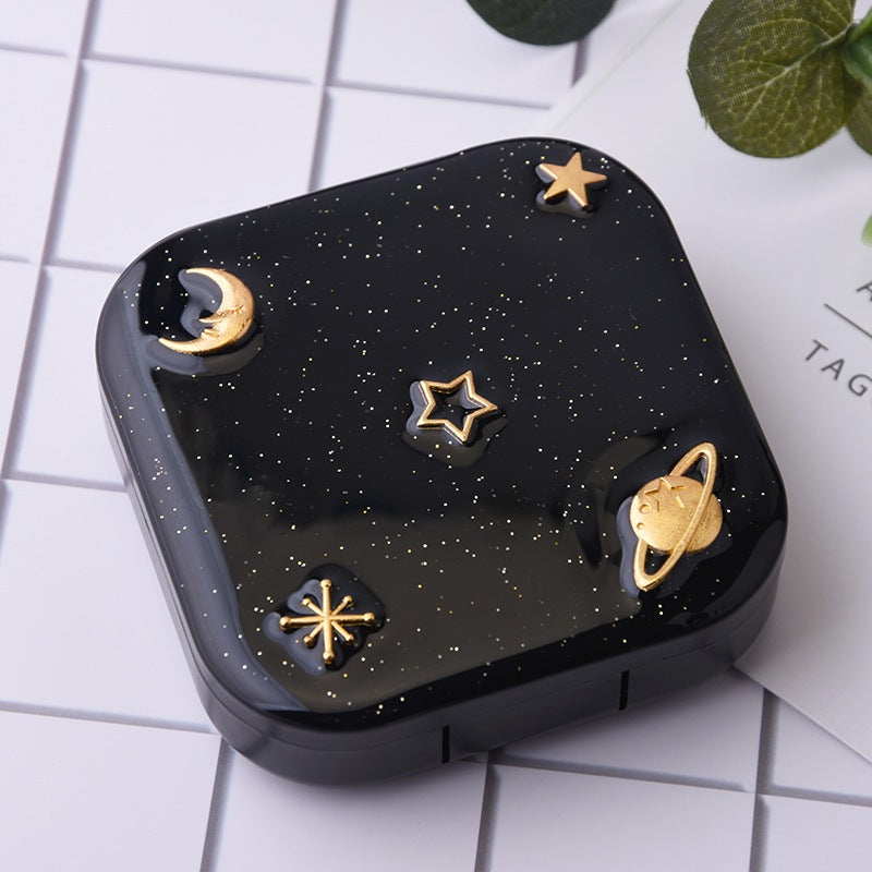 Eyeshare Kotak Softlens Kotak Softlens Langit Berbintang Hitam Kotak Lensa Kontak