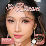 Softlens DREAM 15 MM Normal & Minus (-0,50 S/D -6,00) By Irislab / Soflen Dream / Dream By Iris Lab / Big Eyes / Korean / Soflen / Softlen / Soflens / Cloud Grey Wind Grey Flame Brown Rust Brown / SMIRIS