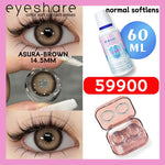 Eyeshare 1Pasang Softlens 14.5mm + Solution Cairan 60ml + kotak cermin