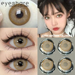 Eyeshare (COD) SEMPORMA BROWN 14.2mm Softlens Normal