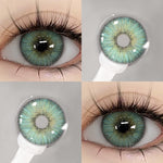 Eyeshare Softlens14.5mm Big Eyes Soft Colored Contact lenses Gray Soflen Mata Yearly Use