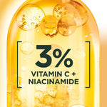GARNIER Serum Vitamin C Bright Complete Vitamin C Ampoule Serum Skincare - 1.5 ml Serum Mencerahkan Wajah Cepat Cerahkan Noda Hitam Serum Wajah