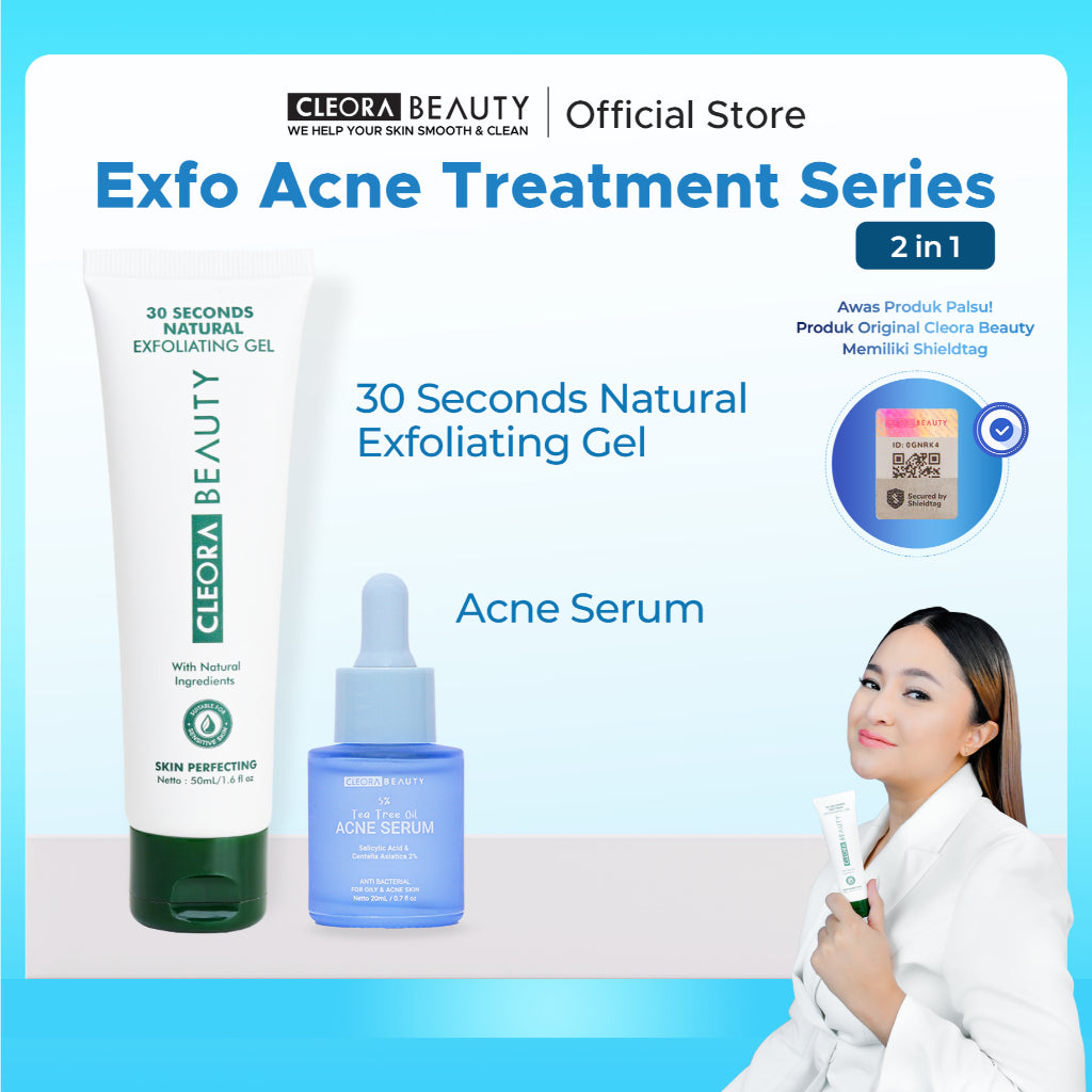 Cleora Beauty Special Bundle 2 In 1 - Exfo Berrier Series, Exfo Brightening Series, Exfo Glowing Series, Exfo Healty Series, Exfo Hydrating Series
