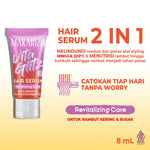 Makarizo VITAGLITZ Hair Serum REVITALIZING CARE - Serum Rambut Tube 8 mL