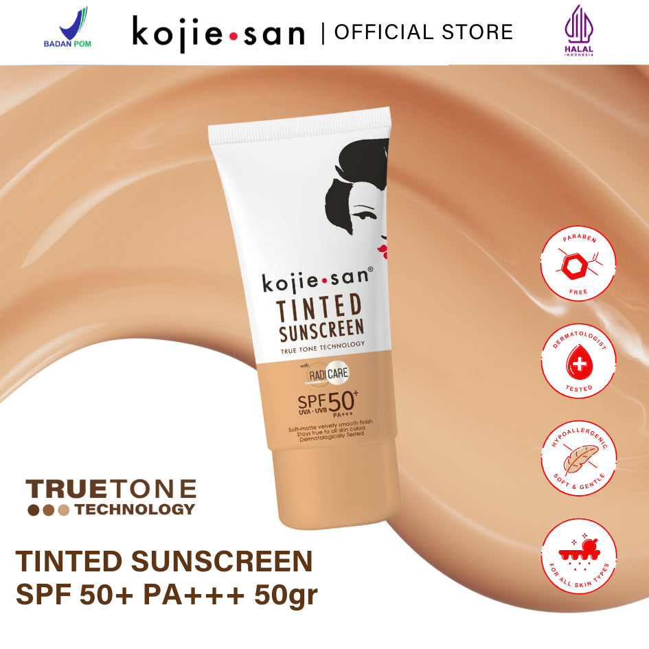 KOJIE SAN Tinted Sunscreen SPF50+ PA+++ 50g