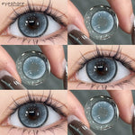 Eyeshare Softlens Madrio Softlens 1Pasang 14.0mm Purple Blue Brown Red Softlens