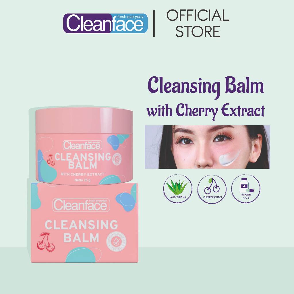 Buy 2 Get 3 Purbasari - Cleanface Cleansing Balm - Pembersih Wajah - Pembersih Makeup Kotoran Remover