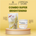 [BUNDLE PRAKTIS] Purbasari Lulur Mandi Pengantin 1Kg & Lulur Mandi Bengkoang 200G