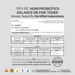NPURE Toner Noni / Balance Me / Toner Kulit Sensitif Kemerahan / Toner Hypoallergenic / Semua Jenis Kulit / Eczema / Ceramide