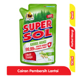 Supersol Karbol Cairan Pembersih Lantai Sereh Refill 750 ml Supersol Karbol Cairan Pembersih Lantai Cemara Refill 750 ml