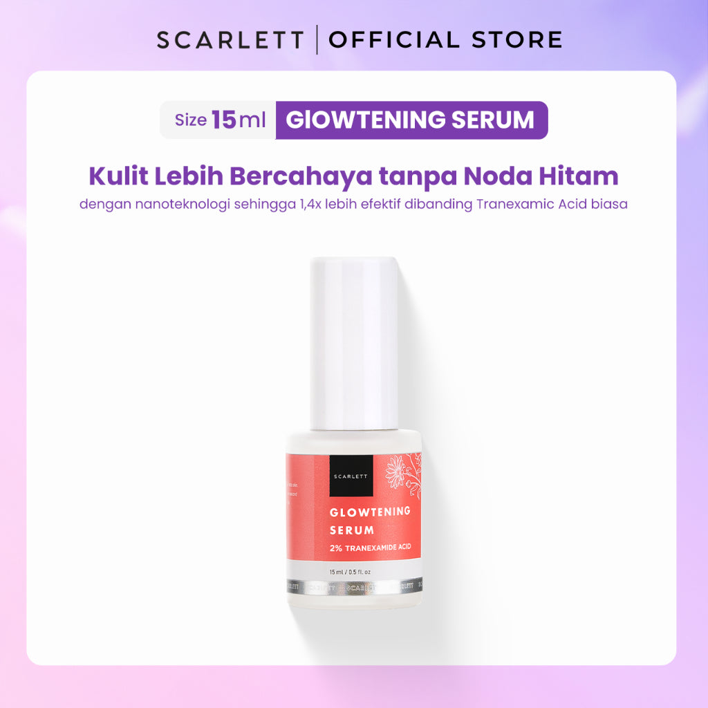 Scarlett Whitening Bye Dull Skin Serum Mencerahkan kulit