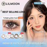 [Fuji Favorite] Lilmoon Softlens Kualitas Jepang softlens minus -2.00 natural contact softlens/softlens warna/Lensa kontak/Japan lens/Lensa minus/softlens brown/Grey