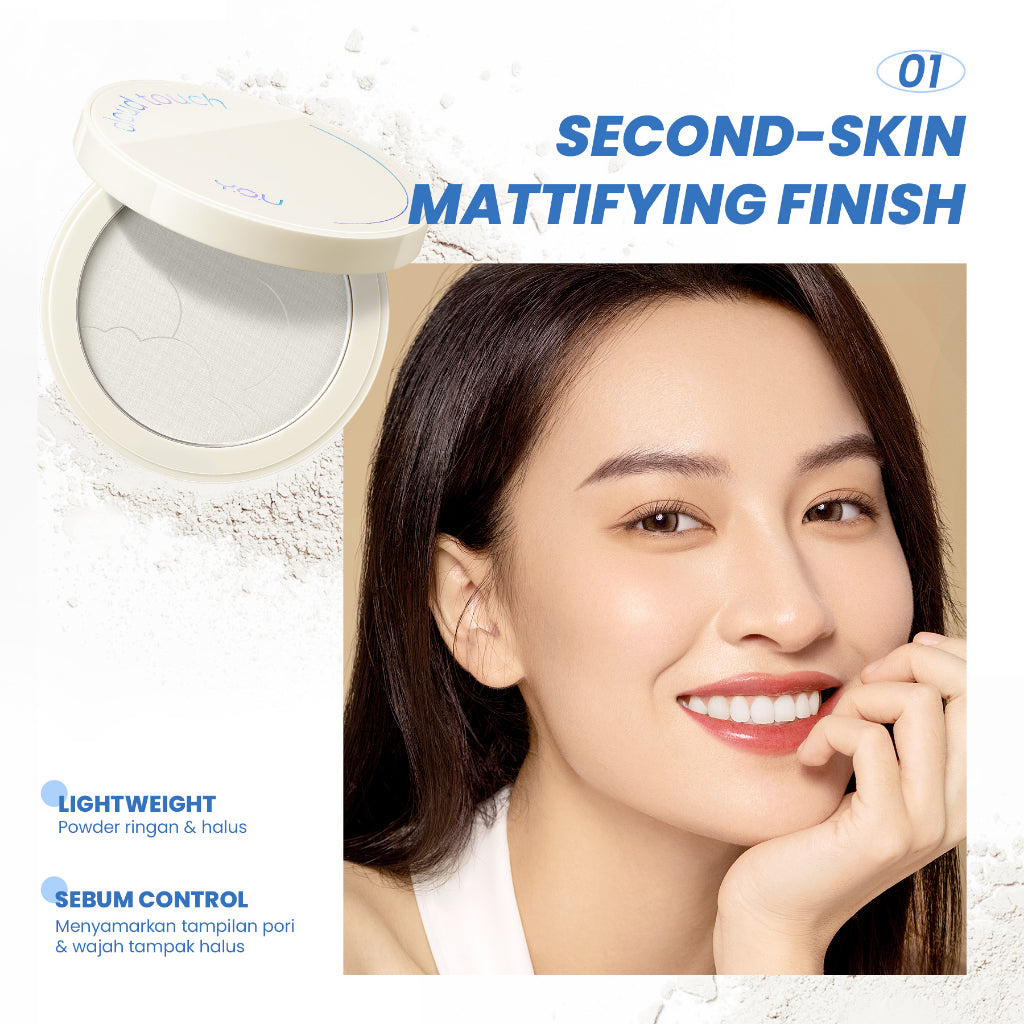 YOU Cloud Touch Invisible Setting Powder Oil Control No Sebum Bedak Wajah Kosmetik Powder