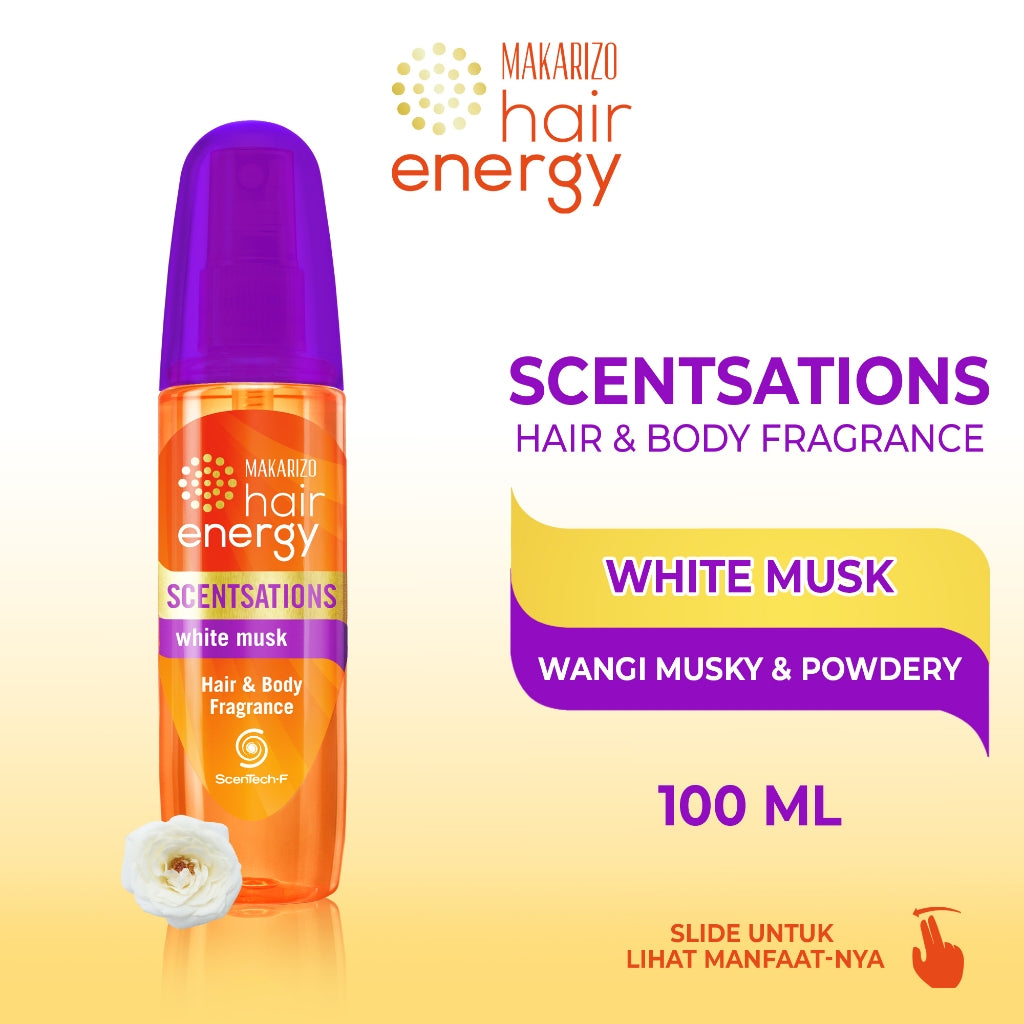 Makarizo Hair Energy Scentsations Hair Fragrance White Musk 100 mL