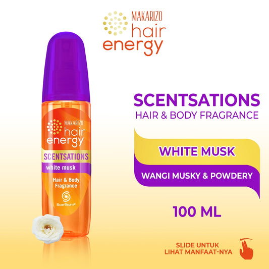Makarizo Hair Energy Scentsations Hair Fragrance White Musk 100 mL