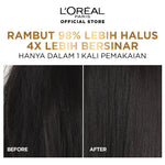 L'Oreal Paris Extraordinary Oil Gold 100ml + Elseve Hyaluron Moisture Hydra Filling Hair Night Cream 150ml (Perawatan Intensif Untuk Semua Jenis Rambut)