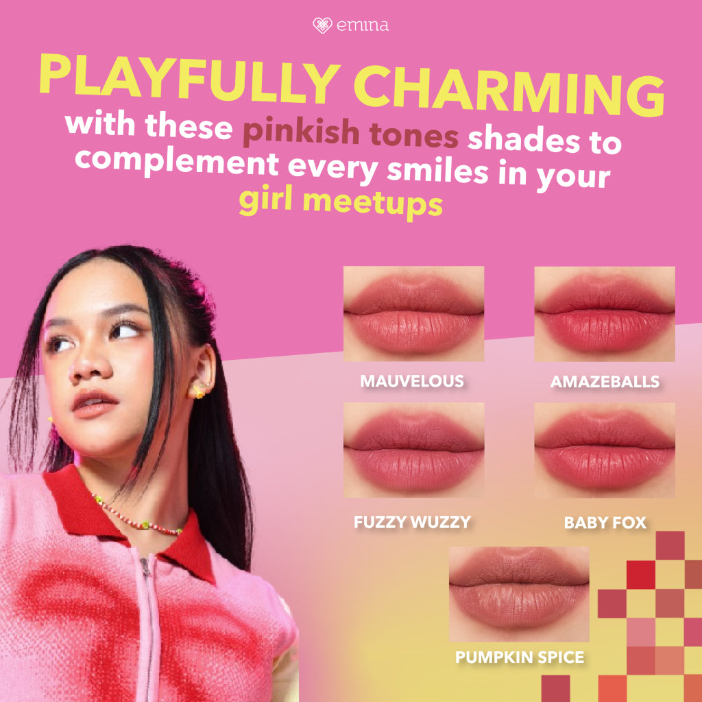 NEW! Emina Creamatte 4 g - Comfily Matte 9x Moist Boost