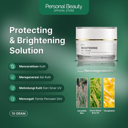 Personal Beauty Brightening Day Cream Glowing & Fresh
