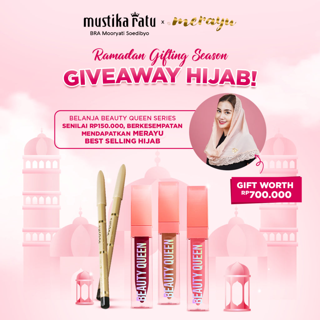 Beauty Queen Contour & Highlight Powder Face Sculpt Cream Mustika Ratu