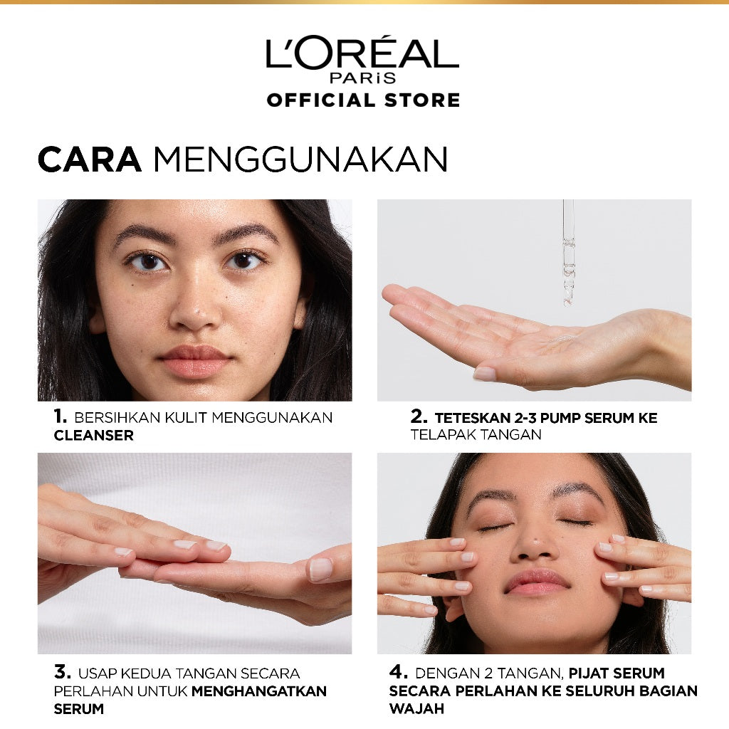 L'Oreal Paris Revitalift Hyaluronic Acid Oil Control 2% Hyaluronic Acid + Salycilic Acid Night Serum