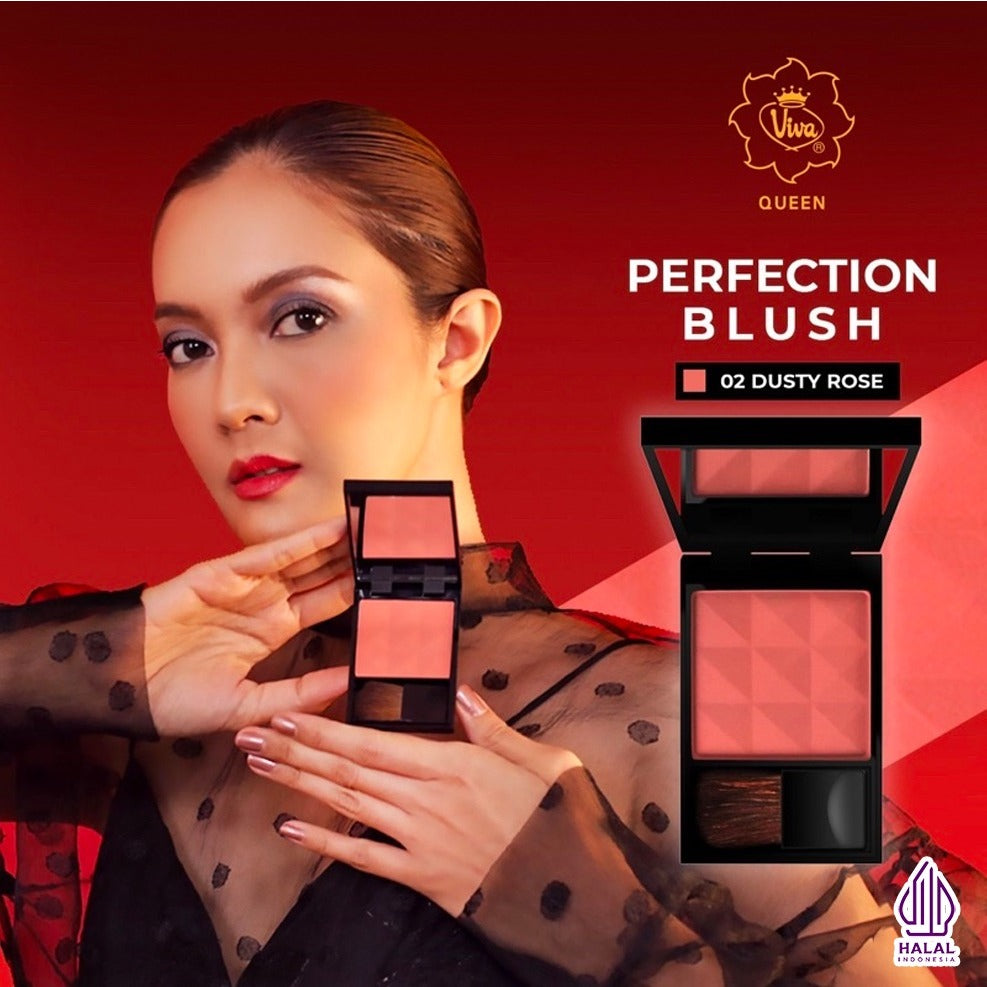 Viva Queen Perfection Blush - tersedia 3 varian warna
