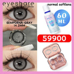 Eyeshare 1Pasang Softlens 14.5mm + Solution Cairan 60ml + kotak cermin