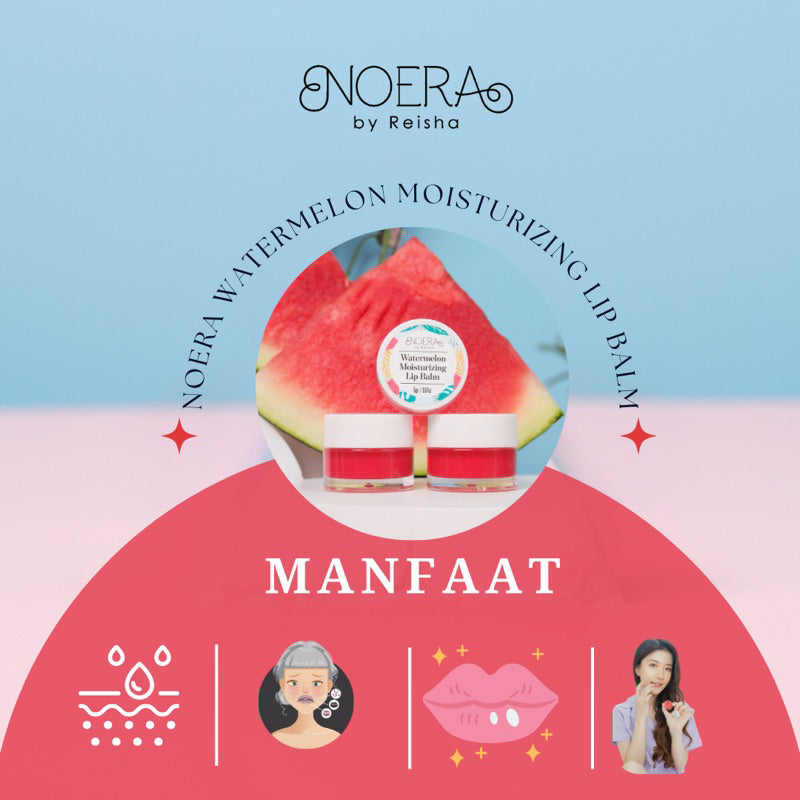 Noera Watermelon Moisturizing Lip Balm