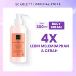 Scarlett Whitening Body Cream ( Happy, Jolly, Charming ) Melembabkan dan Mencerahkan Tubuh