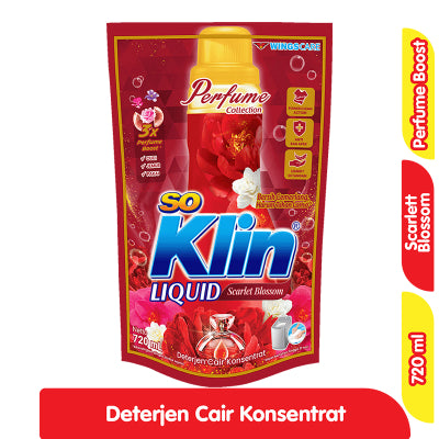 So Klin Deterjen Cair Blossom Scarlet Refill 1.6 L / Violet Blossom 1.6 L