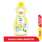 MY BABY MILK SOAP SWEET FLORAL 200ML  / MY BABY HAIR & BODY WASH ALOE & AVOCADO 200ML