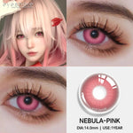 Eyeshare Softlens 14.5MM 1Pasang Lensa Kontak Putih Buta Putih Cosplay Mata Halloween Softlen