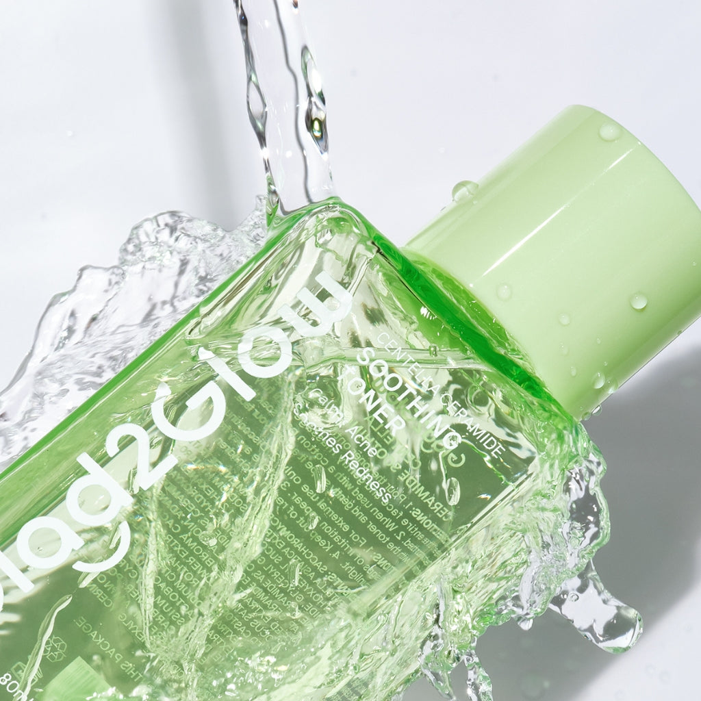Glad2Glow Centella Ceramide Soothing Toner Acne Toner hydrating toner centella Toner Kulit Jerawat Berminyak Toner eksfoliasi wajah   Acid Complex Madeca Toner jerawat Menenangkan kemerahan pada kulit Melembabkan dan menghidrasi kulit g2g official store