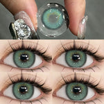 Eyeshare Softlens Vienna Chocolate 14.5mm 1 Pasang Lensa Kontak Untuk Mata Besar