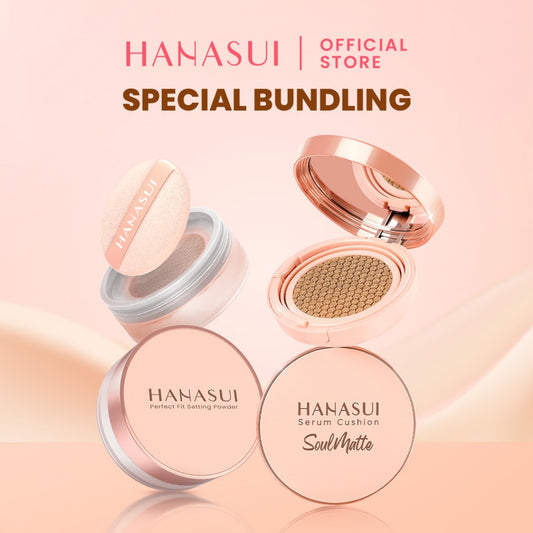 Hanasui Special Bundling ( Cushion Soulmatte + Setting Powder) (bdl)