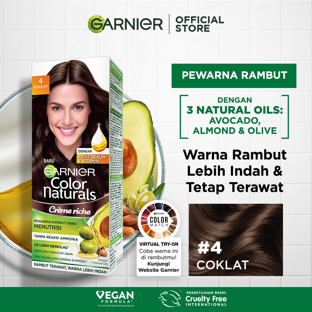 Garnier Color Naturals Creme Riche 4 - 105ml