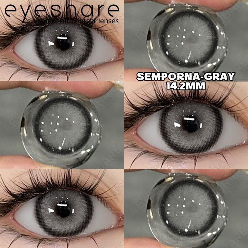 Eyeshare (COD) SEMPORMA BROWN 14.2mm Softlens Normal