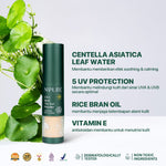 NPURE Bundle Cica Beat The Sun Matte + Cica Beat The Sun Powder / Acne Sunscreen / Untuk Kulit Berminyak / Sunscreen SPF++++