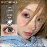 Eyeshare Softlens 1Pasang Bella Yellow 14.5mm Big Eye Cosplay Lensa Kontak Softlens
