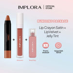 Implora Lip Crayon Satin 3,5 gr | Lipstik Ringan | Gloss Satin Finish