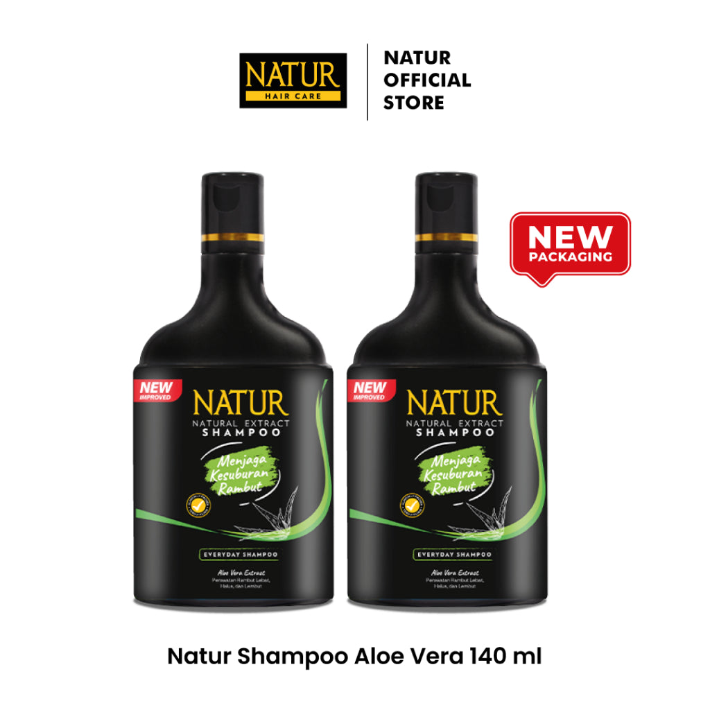 Twinpack Natur Shampoo 140 ml - Paket Shampoo 2 pcs
