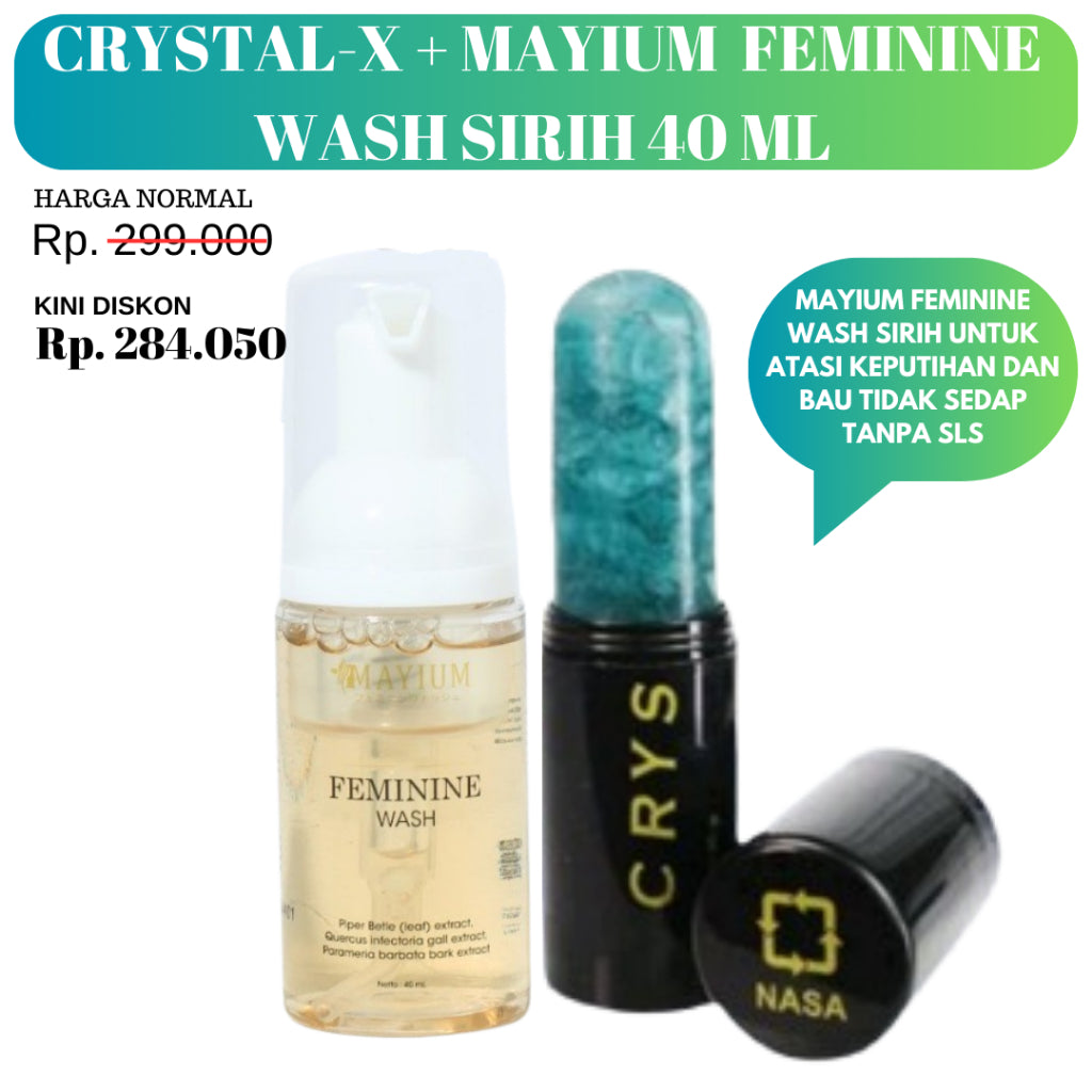 (KEMASAN BARU) CRYSTAL X NASA Cristal X Nasa Original Keristal X Kristal X NCX Asli