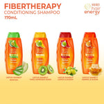PAKET ISI 2 - Makarizo Hair Energy Fibertherapy Conditioning Shampoo Royal Jelly 170mL