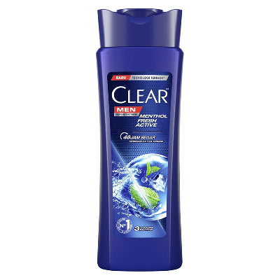 CLEAR MEN SHAMPOO ANTI KETOMBE MENTHOL FRESH ACTIVE 160ML/MEN CARE/SKINCARE/SHAMPOO
