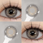 Eyeshare Iceland Brown 1Pasang 14.2mm Lensa Kontak Soflens Warna softlense