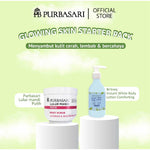 [ISI 2PCS] Purbasari Lulur Mandi Putih 200g + Britney Instant White Body Lotion 300g- Double Mencerahkan Kulit Maksimal