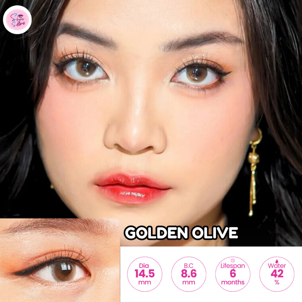 SOFTLENS NEWBLUK HYPE by CTK - Normal & Minus s/d -6.00 - Softlens Coklat Diameter Natural