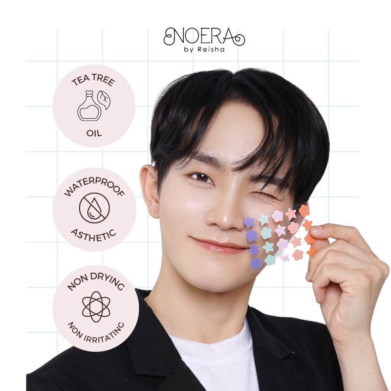 Noera Bundling Acne Patch - Super Star & Super Heart